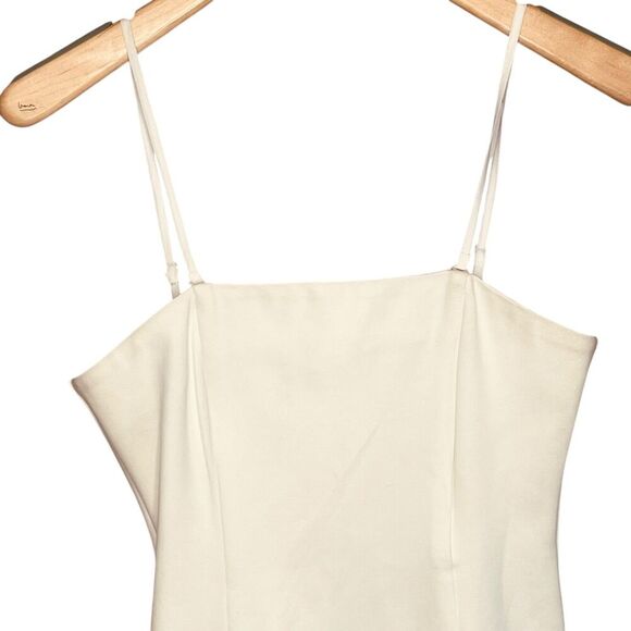 Elliatt Ivory Asymmetrical Hem Starlet Midi Gown Dress - Picture 2 of 11